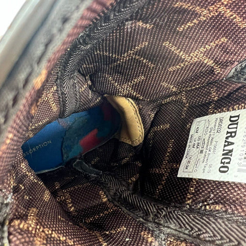 Durango Lady Rebel DRD0332 Western Cowboy Boots Brown Taupe Leather Size 8M