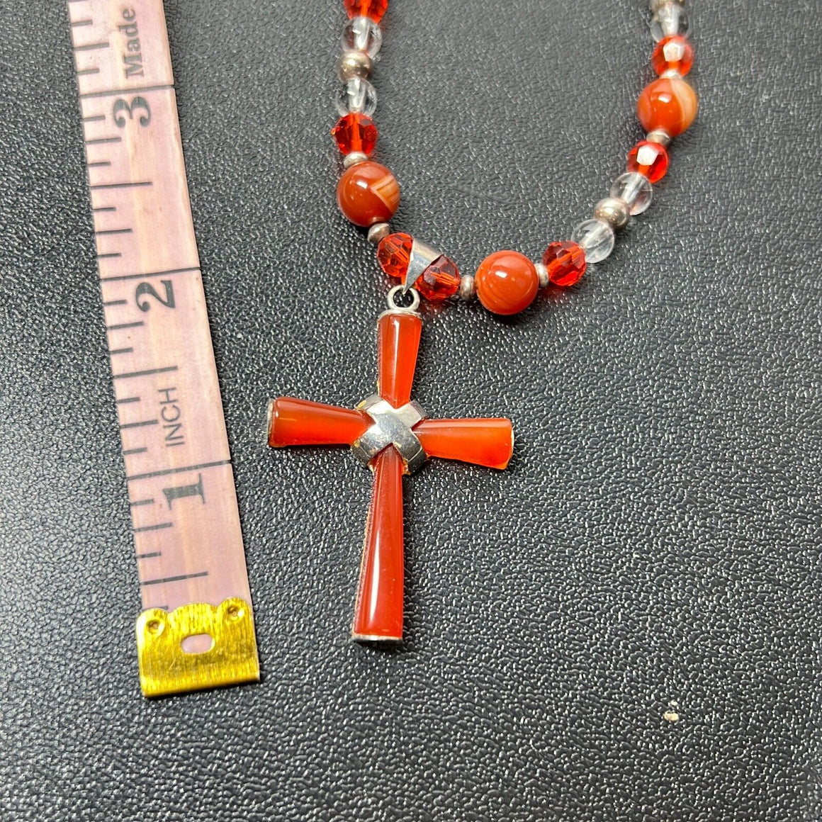 Red Enamel Tudor Cross Pendant Necklace Gold Chain - Etsy | Cross pendant, Cross  pendant necklace, Gold chain necklace