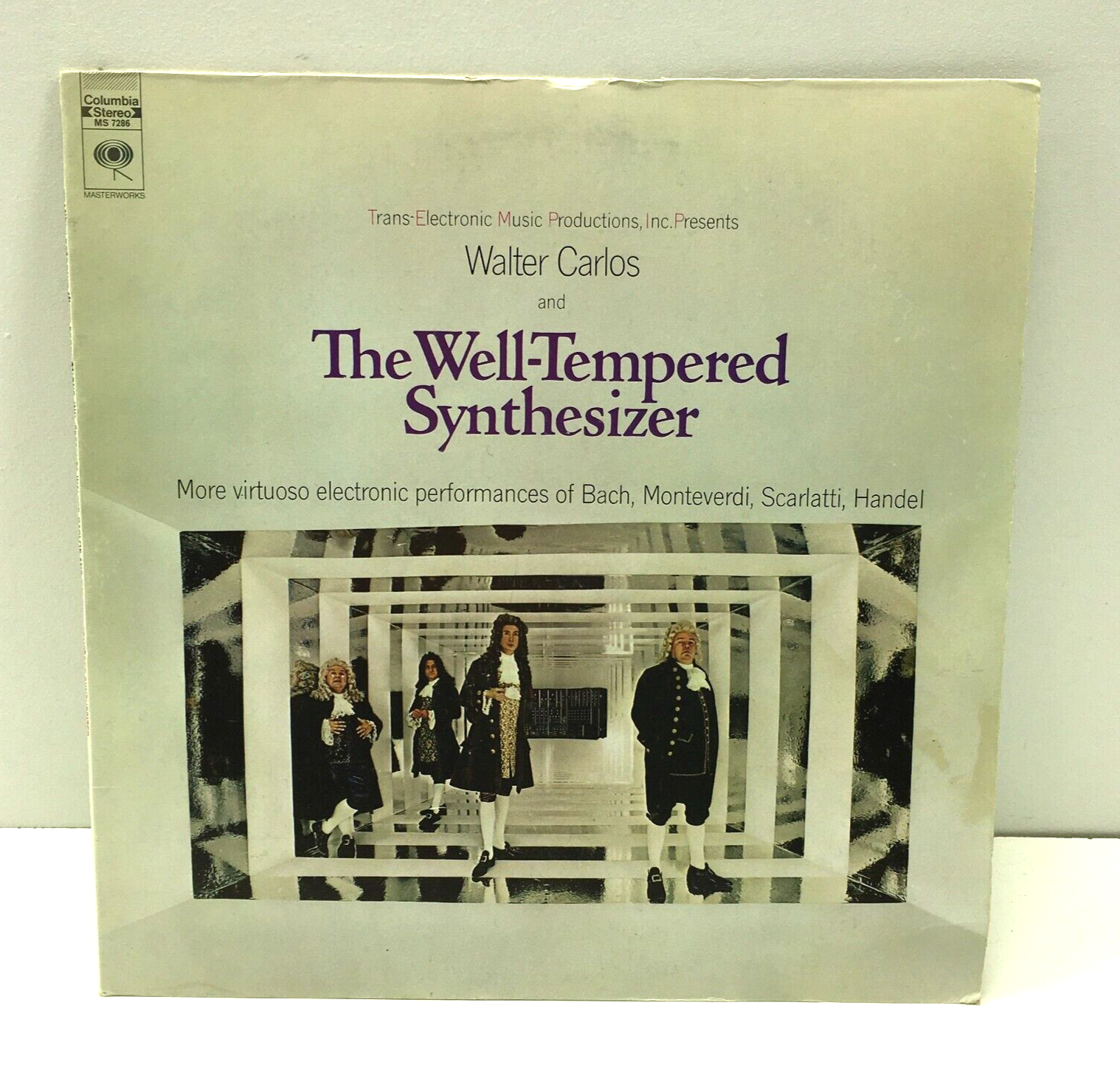 The Well-Tempered Synthesizer Wendy Walter Carlos Columbia MS7286 Record