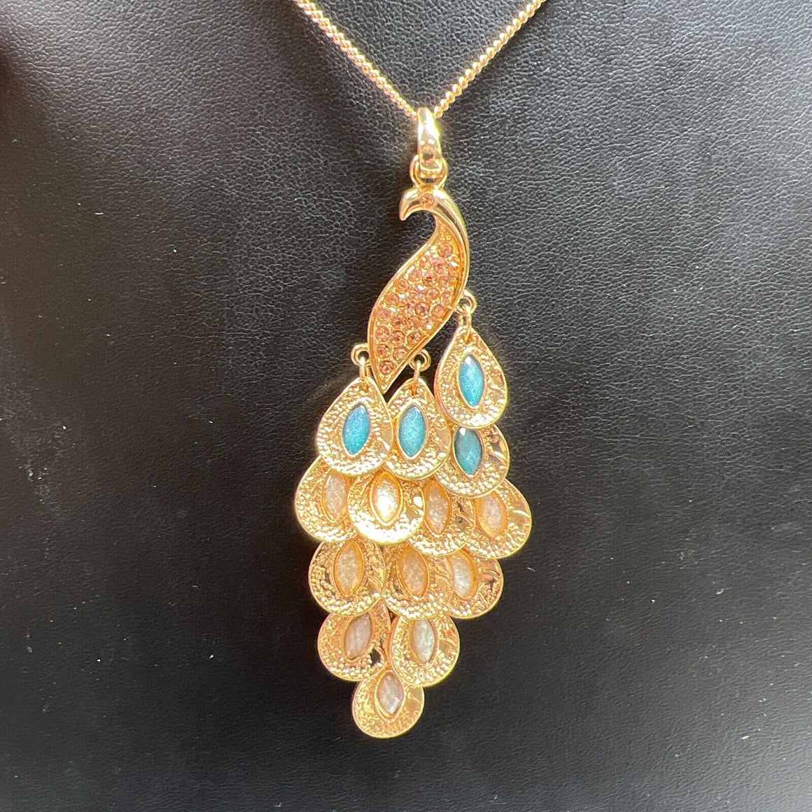 Dual Peacock Necklace - South India Jewels- Online Shop